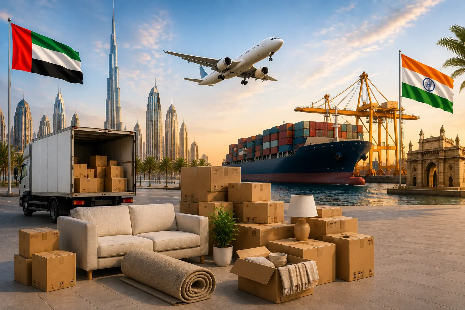 Shipping Household Goods to Saudi Arabia from UAE | GSC Movers
