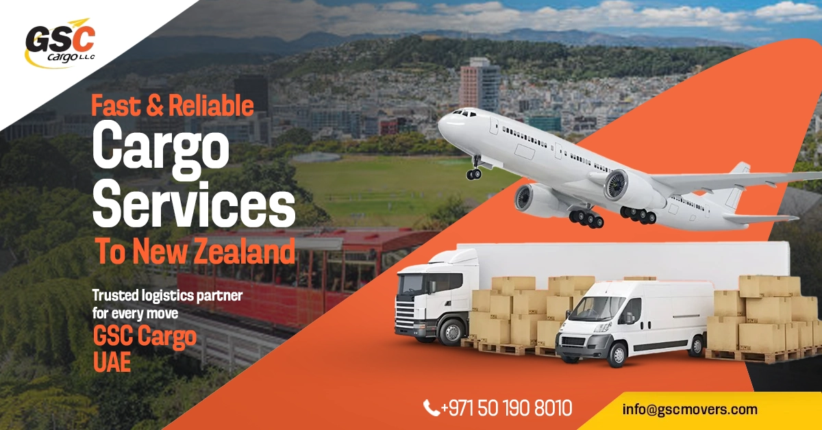 Cargo Dubai to New Zealand | Air & Sea Freight | GSC Cargo