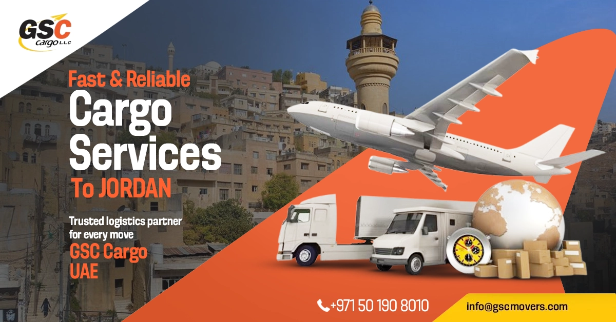 Shipping to Jordan from Dubai | Air & Sea Freight | GSC Cargo